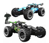 Coche RC, coche teledirigido, coche de carreras RC 1/18 2,4 GHz RC Drift Car RTR, juguete para niños azul