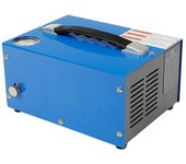 Compresor de aire de alta presión 4500PSI con barómetro bomba de compresor de aire PCP portátil inteligente EU Plug