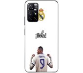 Coque Maniacase pour Xiaomi Redmi Note 11S 5G Kylian Mbappe Real Madrid 9 Hola