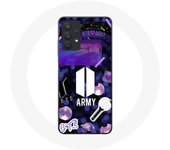 Funda Samsung Galaxy A32 4G BTS ejército logo Bangtan Subs