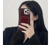 Funda de cuero de lujo con patrón de piel de cocodrilo para teléfono, funda con soporte para bolsa con ranura para tarjetas, para iPhone 14, 13, 11, 12 Pro Max, X, Xr, Xs Max, 14, 7, 8 Plus For iPhone 7 Plus