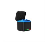 Cargador de batería universal para GoPro Hero 1110 9, color negro, de 3 canales y con pantalla, cable de carga para accesorios Go Pro Hero 11