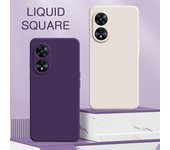 Funda de silicona líquida cuadrada para OPPO A91 A92 A92S A93 A93S A94 A95 A96 A97 A98 4G 5G Funda protectora de lente 360 a prueba de golpes para teléfono OPPO A91