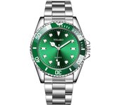 Relojes de pulsera de diseño de moda para hombre, relojes de cuarzo clásicos de diseño original para hombre, el mejor regalo para esposo, familia y amigos negro