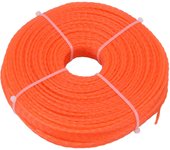 Hilo de corte de nailon de 2,7 mm y 100 m con forma de torsión para cortadoras de cortacésped de alta resistencia