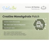 PatchAid, creatine monohydrate patches, 30 sheets