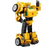 950 piezas de bloques de construcción de coches amarillos de juguete 10338, camión transformado, Autobot, regalo de deformación para niños