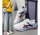 Zapatillas de deporte para mujer, zapatos de deportes nuevos, zapatos blancos pequeños para mujer, zapatillas cómodas a la moda, zapatos para correr informales ligeros que combinan con todo 35