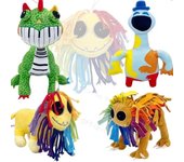 Peluche de la canción de Poppy Pianosaurus para niños, muñeco de peluche suave de Anime, juego de pesadilla, Huggy Wuggy, almohada, juguete decorativo para el hogar