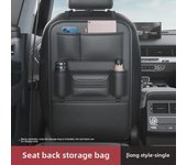 Organizador multifunción para el respaldo del asiento del coche