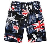 Pantalones cortos con estampado 3D para hombre, pantalón corto deportivo, informal, para playa, para vacaciones S