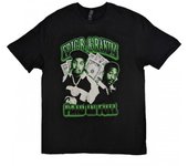 Eric B.. & Rakim Camiseta unisex para adultos pagada en algodón completo L negro