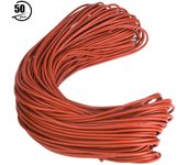 50 piezas de cinturón de cuero de 183 cm para máquina de coser doméstica, cinturón de piel de vaca para máquina de coser antigua