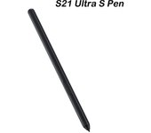 Lápiz óptico para pantalla táctil, lápiz óptico activo sin Bluetooth, compatible con Samsung Galaxy S21 Ultra S21u G9980 negro