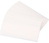 Papel absorbente de algodón neutro para limpieza de saxofón y clarinete, 100 unidades