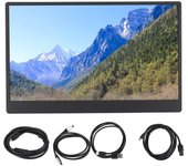 Pantalla de monitoreo portátil 60Hz 13 pulgadas IPS Pantalla táctil 16:Interfaz multimedia HD tipo C para juegos 9