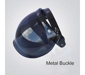 Lente de casco Anti-UV antiarañazos para motocicleta, visera de burbuja Retro, lente de protección contra el viento Universal para amarillo