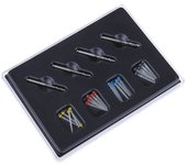 Poste de fibra del equipo de fibra dental de 1 caja y equipo de producto dental de 4 taladros