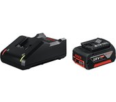 Juego de baterías Bosch Professional GBA 18V 4.0Ah + cargador GAL 18V-40