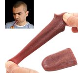 Broma mágica de lengua artificial estirable y receptor de lengua falsa