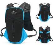 Mochila con chaleco de hidratación Mochila para correr ligera y transpirable con compartimento para bolsa de agua de 1,5 l rojo
