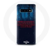 Coque pour Samsung Galaxy s10 plus Stranger Things logo de la saison 2