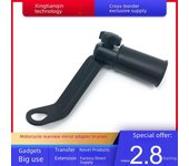 Adaptador de soporte de teléfono para coche eléctrico: Soporte de metal para espejo retrovisor y motocicleta. CCZ017