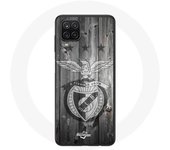 Coque maniacase pour samsung Galaxy A12 slb benfica fond gris