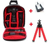 Bolsa para cámara, mochila impermeable para cámara Digital Dslr, funda resistente para foto de cámara, mochila para Nikon/Canon, bolsas para vídeo negro