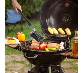 Cepillo de limpieza para barbacoa con mango largo, cepillo de alambre de acero inoxidable resistente al calor para parrillas al aire libre, accesorios para parrillas A