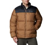 Columbia Chaqueta Puffect III, chaqueta marrón para hombre L marrón