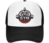 Cool culturismo gimnasio gorra de camionero para Unisex WoUnisex personalizado ajustable adulto Fitness músculo gorra de béisbol Hip Hop Snapback gorras Trucker Hat