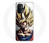 Coque pour Oppo A54 5G Sangoku Mur Dragon Ball Super