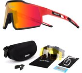 Gafas De Ciclismo Coloridas, Bicicletas De Montaña, Bicicletas De Carretera, Equipos para Deportes Al Aire Libre, Gafas A Prueba De Viento, Lentes Intercambiables