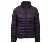 2786 Chaqueta acolchada de manga larga Terrain para mujer / mujer L púrpura