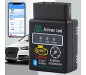 Escáner OBD Bluetooth para coche, lector de códigos de error, luz de motor, para Android, PC e iOS negro