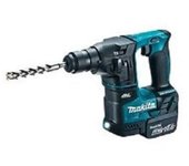 Taladro percutor recargable Makita de 17 mm con batería y cargador HR170DRGX 14,4 V SDS+