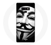 Coque pour Samsung Galaxy Note 9 Nous Sommes Légion Masque Anonyme