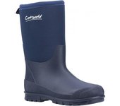 Botas de agua de neopreno con cordones Cotswold para niños / niños 8 UK Child verde