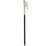 Pico de nieve de 30 cm, estaca sólida, color marfil, suministros para tiendas de campaña, camping al aire libre, R-103-IV marfil