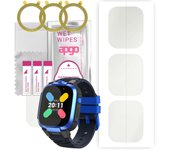 3 protectores de pantalla mate de hidrogel apgo para Mibro Kids Watch Phone Z3, película de hidrogel, TPU flexible y suave con capa de posicionamiento de fácil instalación.