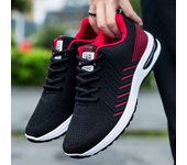 Zapatos de hombre Zapatos de verano con colchón de aire Zapatos casuales para hombre Zapatos casuales deportivos de punto con mosca transpirable Zapatos para hombre 39