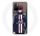 Coque Maniacase pour Redmi Note 11 5G paris saint germain anime