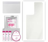 apgo MATTE Protective Skin Sticker for the back compatible with Oppo Reno8 Z 5G, Wrap Film, Hydrogel Film, Flexible, Soft TPU with positioning layer e