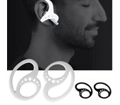 Soporte para auriculares inalámbrico compatible con Bluetooth, Mini gancho para la oreja anticaída deportivo antipérdida para AirPods Pro Keepods, mantiene los auriculares