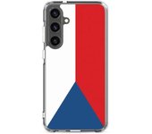 Coque Téléphone - Samsung - Galaxy S24 Ultra - Drapeau Tchéquie - Souple - Multicolore