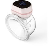 Extractor de leche eléctrico invisible manos libres portátil extractor de leche integrado 3 modos 9 niveles color rosa