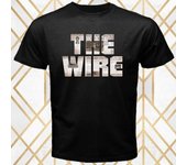 Camiseta unisex The Wire Serie de Televisión Logo Negro S