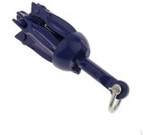 Ancla de rezón para bote pequeño, kayak portátil plegable de 0,5 libras