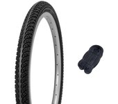 Shinko - Juego de neumáticos para bicicleta de 20 pulgadas con cámara gruesa para bicicleta eléctrica (20 unidades, color negro, SR024 60026, 1,2 mm, 2,125 H/E) negro